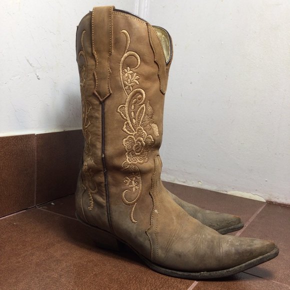 Rudel 90s women  leather cowboy boots - Picture 10 of 10